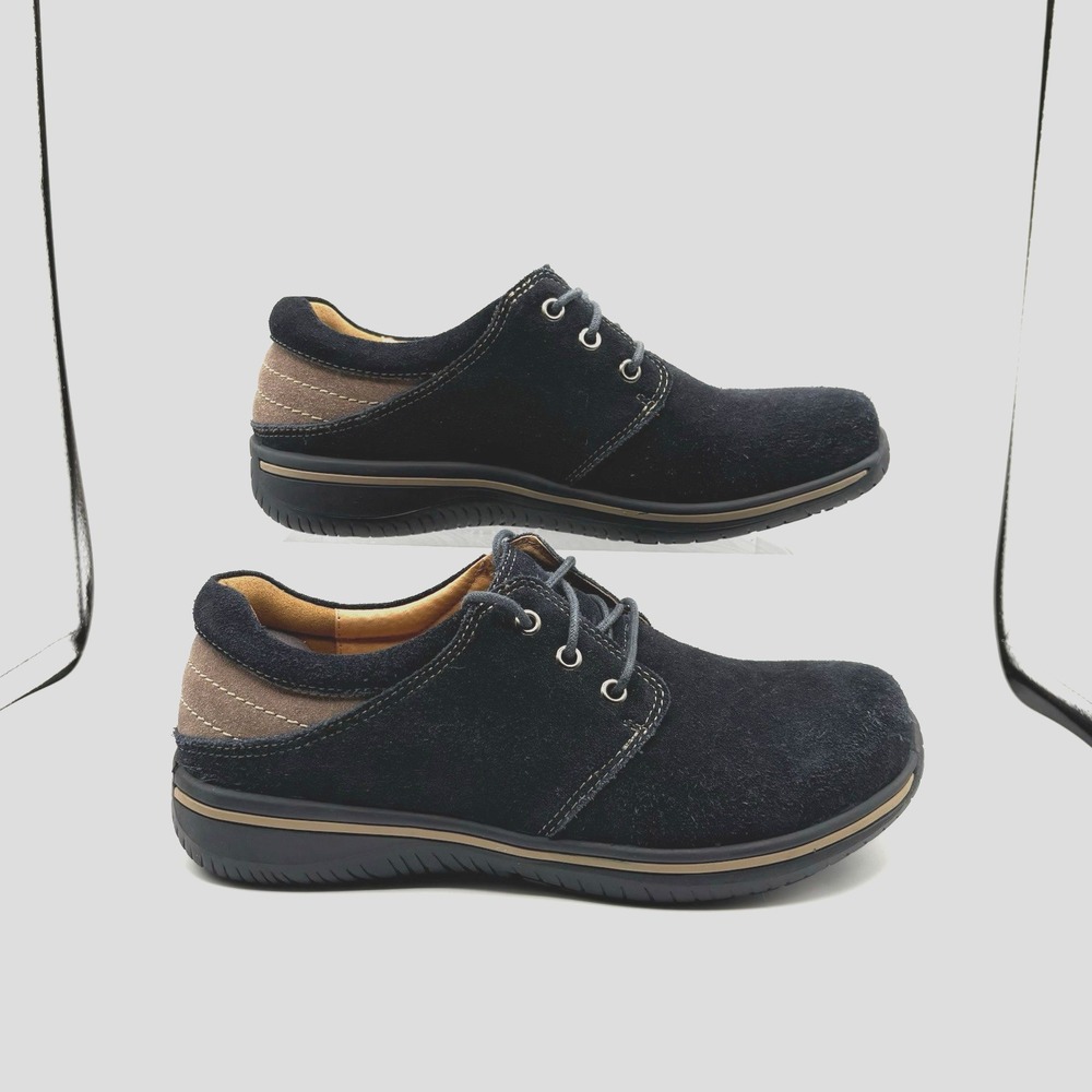 ALEGRIA Am-Ale 613 Shoe Men's Size 41 US 8 Dark Blue Suede Lace Up Comfort - Picture 6 of 9